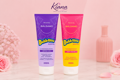 Bálsamo Bubbaluu Antifrizz 300 ml | Aroma Uva y Tutti Frutti